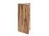 Masivní koupelnová skříňka Lagos z palisandru, lakovaná, hnědá – 60×32×80 cm