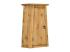 Masivní nástěnná skříňka do koupelny Rangoon z recyklované borovice, lakovaná, hnědá – 42×22×70 cm