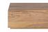 Masivní TV stolek Auckland z akácie, lakovaný, hnědý – 155×45×40 cm
