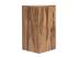 Masivní koupelnová skříňka Lagos z palisandru, lakovaná, hnědá – 60×32×80 cm
