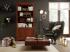 Taburet Chesterfield Pittsfield z pravé kůže, hnědý