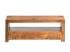 Masivní TV stolek Country z mangového dřeva, lakovaný, hnědý – 115×45×55 cm