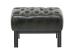 Masivní taburet Chesterfield Kingsfield z pravé kůže, zelený – 61×46×43 cm