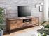Masivní TV stolek Bristol z recyklovaného dřeva, hnědý – 180×38×52 cm