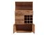 Masivní komoda Oldwood z recyklovaného tvrdého dřeva, lakovaná, přírodní barva – 80×40×145 cm