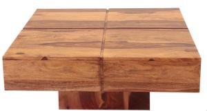 Konferenčný stolík masív z palisandra 85x85x35