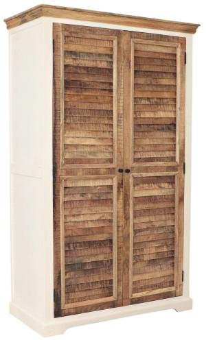 Rustikálna skriňa 120x200x60 z dreva mango