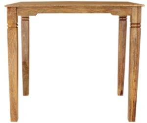 Barový jedálenský stôl z masívu mango 120x110x80