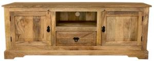 Luxusný tv stolík z masívu mango 160x60x45