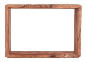 Závesná polica do kúpeľne 50x35x22 z dreva palisander