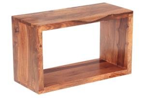 Drevená polica na stenu z masívu palisander 50x30x22