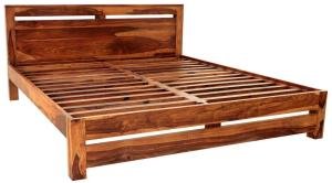 Drevená posteľ z masívu palisander 200x180
