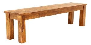 Drevená lavica z masívu palisander 175x40