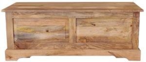 Drevená truhla 120x45x45 z masívu mango