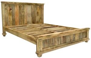 Posteľ 160x200 masív z dreva mango