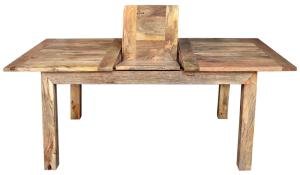 Rozkladací kuchynský stôl z dreva mango 140/180x90