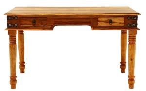 Písací stôl z masívneho dreva palisander 130x76x70