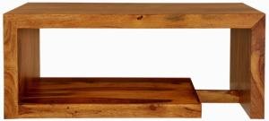 Drevený konferenčný stolík masív palisander 110x60x45