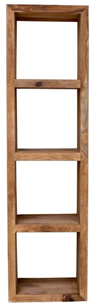 Drevená polica do kúpeľne 50x35x185 z masívu palisander
