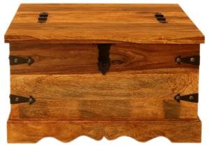 Truhla s úložným priestorom 80x45x80 z masívu palisander