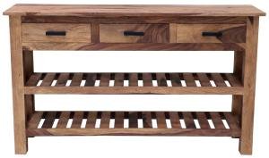 Konzolový stolík masív 130x35x75 z dreva palisander