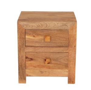 Nočný stolík z masívu z dreva mango 45x50x40