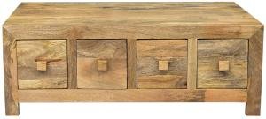 Konferenčný stolík mangové drevo 110x40x60