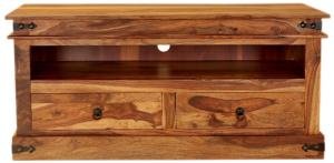 TV stolík drevený z masívu palisander 120x45x55
