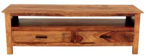TV stolík masív z dreva palisander 150x50x45