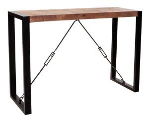 Stolík toaletný z dreva mango a kovu 110x76x40