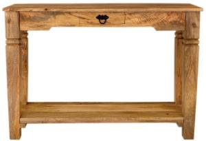 Konzolový stolík drevo 110x76x35 z masívu mango