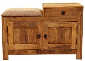 Drevený botník 90x60x40 z masívu palisander