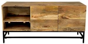 Stolík pod tv z masívu mango 130x60x45