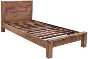 Drevená posteľ z masívu 90x200 z palisandra