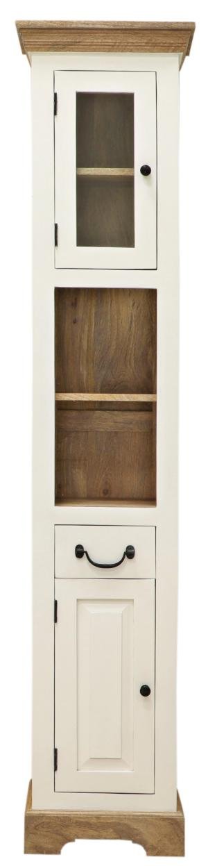 Skrinka do kúpeľne z mangového dreva 40x190x35