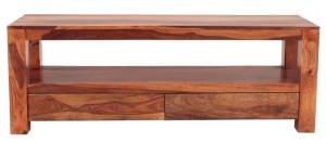 Drevený konferenčný stolík masív palisander 140x45x50