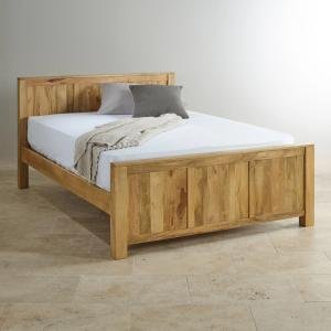 Manželská posteľ z masívu 180x200 z dreva mango