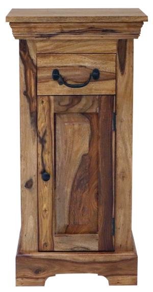 Drevená skrinka do kúpeľne 40x80x35 z indického masívu palisander