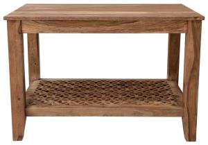 Konferenčný stolík výška 60 cm z masívu palisander 90x60x60