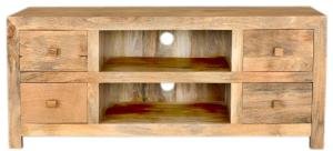 Luxusný tv stolík z dreva mango 140x60x45