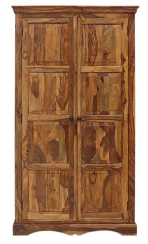 Šatníková skriňa masív 110x200x60 z indického masívu palisander