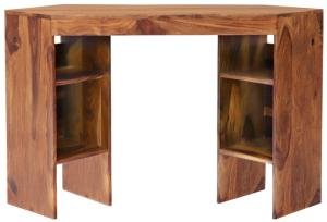 Rohový stôl z masívneho dreva palisander 120x76x40