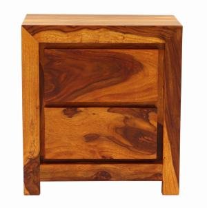 Masívny nočný stolík z dreva palisander 45x60x40