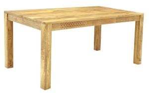 Jedálenský stôl rustikálny z dreva mango 140x90