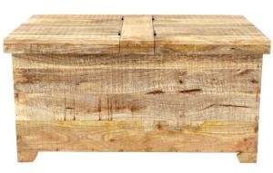 Truhlica z dreva mango 90x45x45
