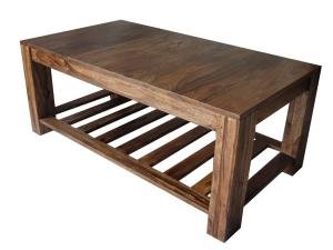 Drevený konferenčný stôl z masívu palisander 110x60x45