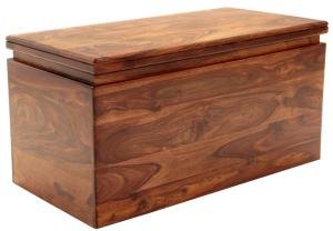 Veľké drevená truhla 90x45x45 z masívu palisander
