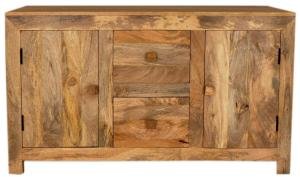 Kúpeľňová skrinka 120 cm z mangového dreva 120x70x45